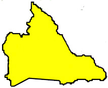 Mapa del municipio de Alauca, El Paraíso